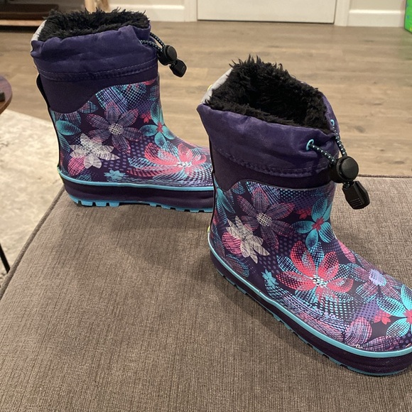 Girls Winter Snow Boots - Size 9/10 by Western Chief    kids shoes - Picture 2 of 5